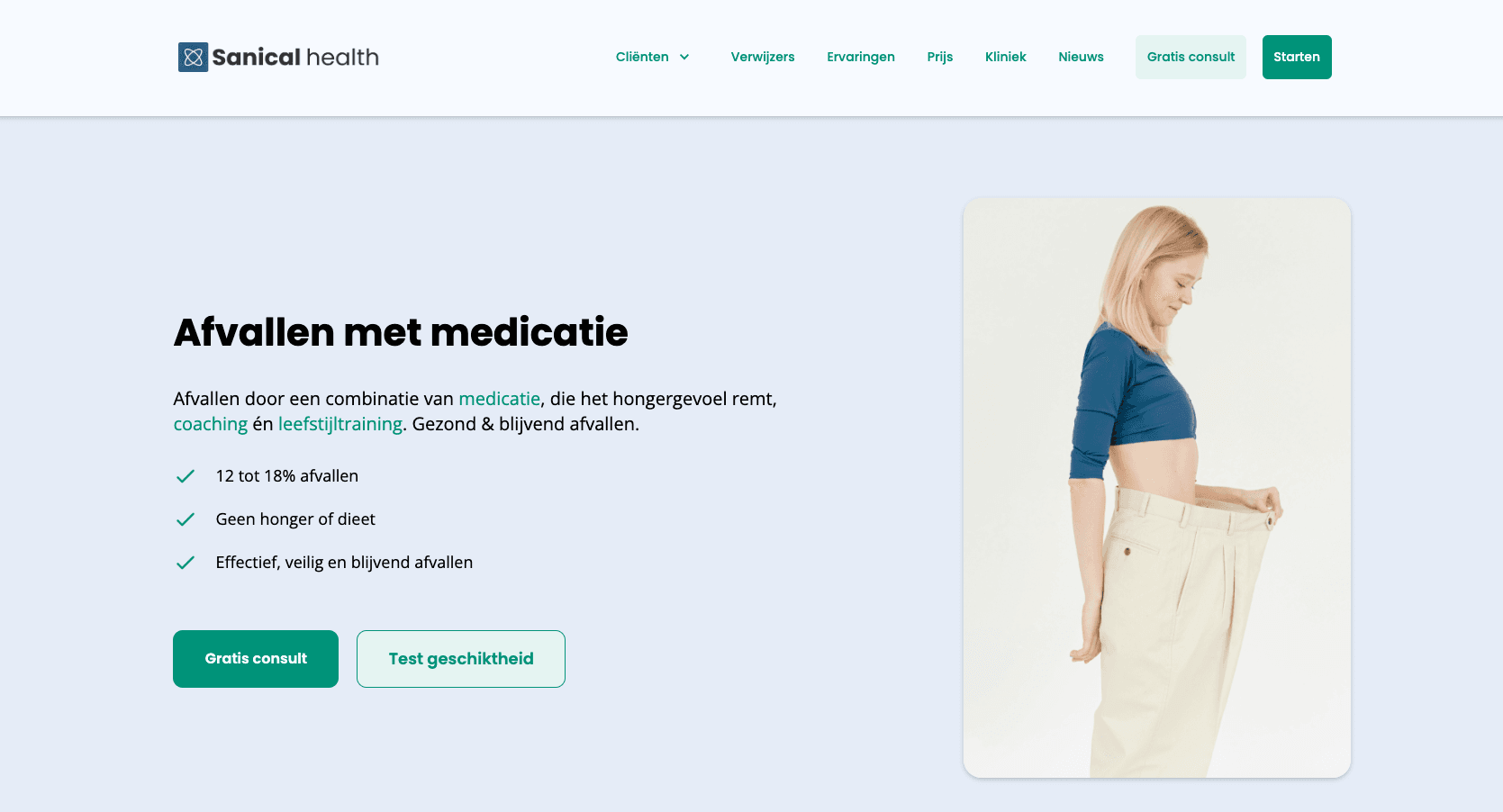 Sanical Health - Afvallen met medicatie